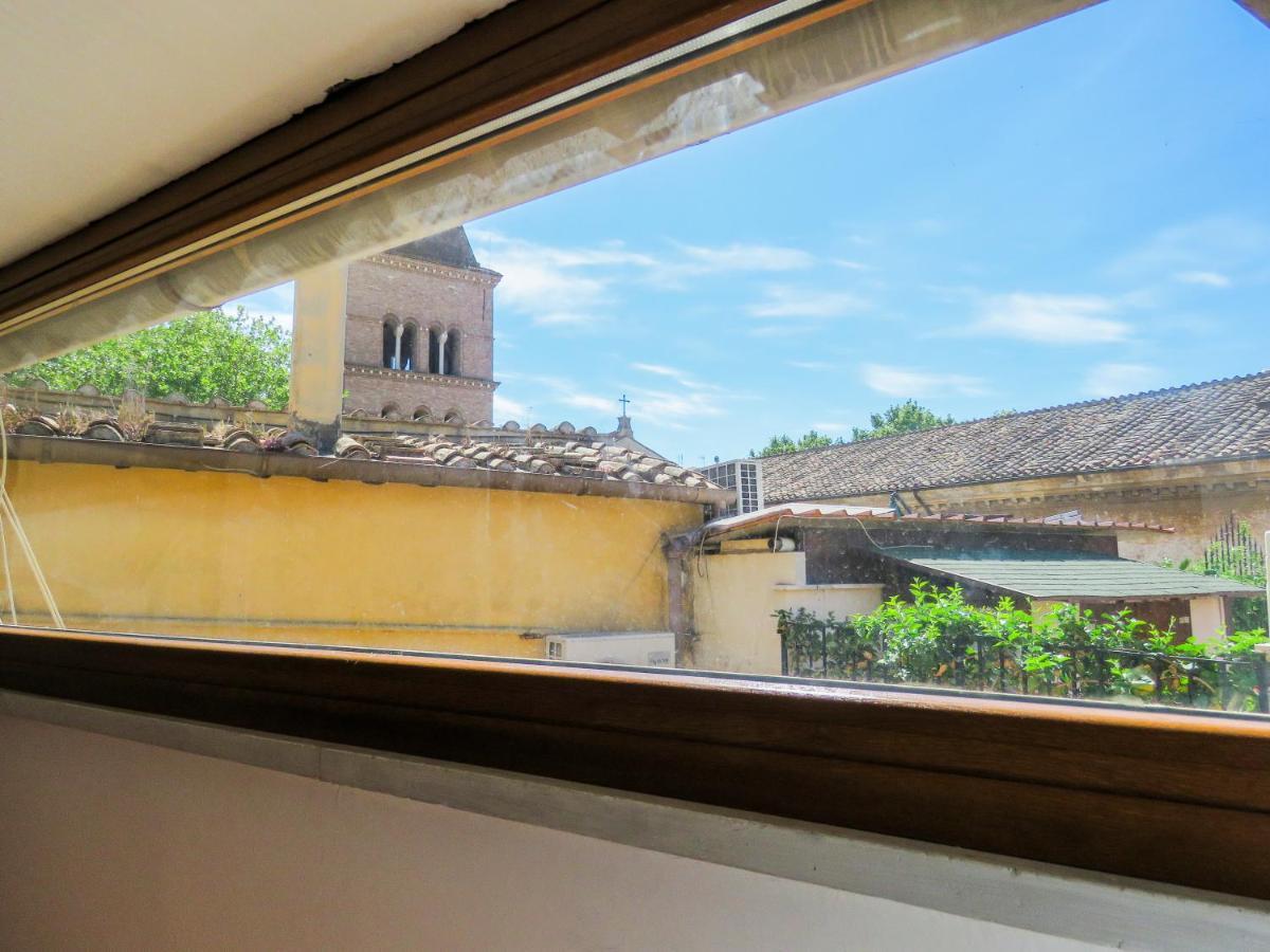 Mattia'S Penthouse - View Over Trastevere Roofs Roma Ngoại thất bức ảnh